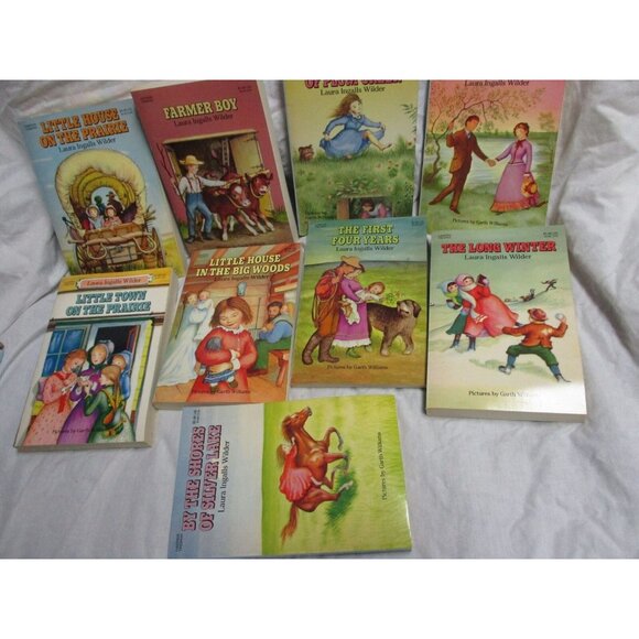 Vintage 1981 the little house book set by laura ingalls wilder - Picture 2 of 6